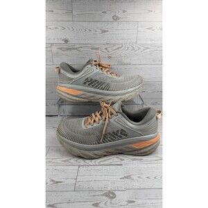 Hoka One One Bondi 7 Women's Sz 10.5 Running Shoes Harbor Mist NO INSOLES #249